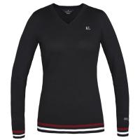STRICKTES V-NECKFRAU REITEN KINGSLAND