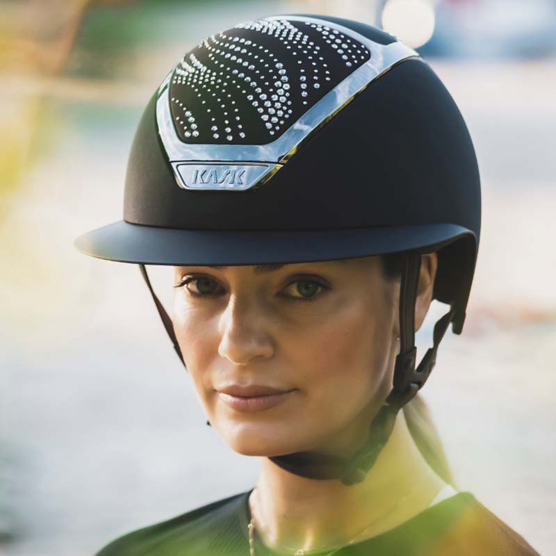 KASK Star Lady ANIMA Flow Reithelm - mit Swarovski-Dekor - 3327