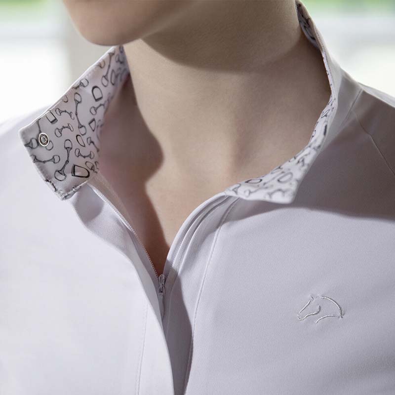 HKM HUNTER Kinder Turniershirt Langarm - 2267