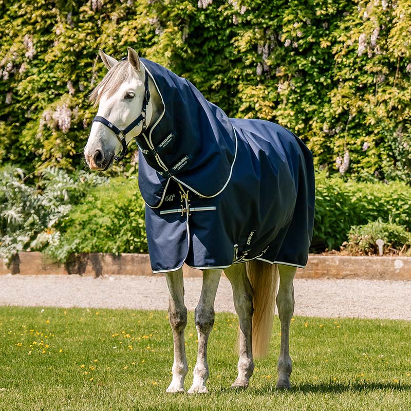 Wasserdichte Outdoordecke mit Halsteil von Horseware Amigo Ripstop 900D Plus 0g - 0442