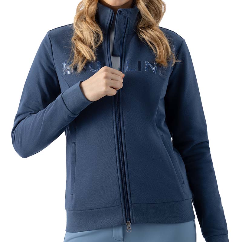 Damen Sweatjacke mit Reißverschluss Equiline ENRAS - 9760