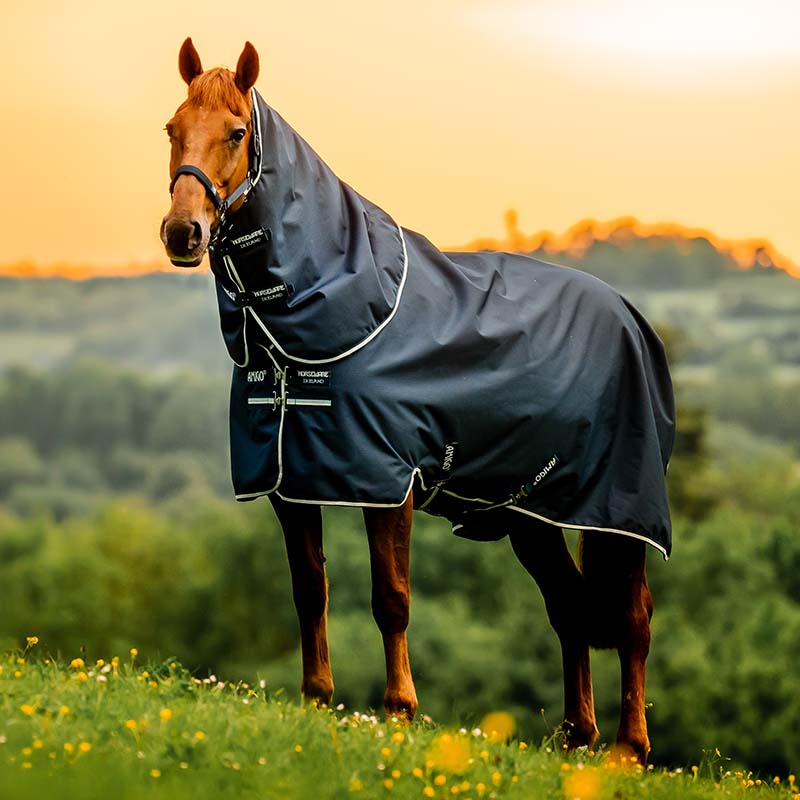 Horseware Amigo Ripstop 900D Plus Pony Outdoordecke 0g - Wasserdicht mit abnehmbarem Halsteil - 0481