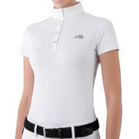 EQUILINE WETTKAMPF POLO Modell LILY AUS TECHNISCHEM PIQUET-STOFF