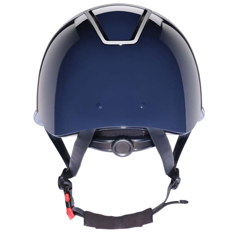 Tattini PERSEO Glänzender Reithelm mit breitem Visier Unisex - 3350