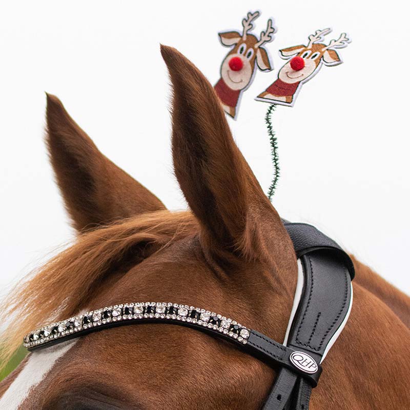 Weihnachtliches deko-accessoire fÜr trense und zaumzeug - 9317