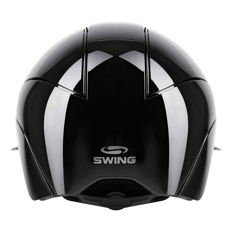 Reithelm SWING H24 Lady Glossy mit breitem Schirm - 3255