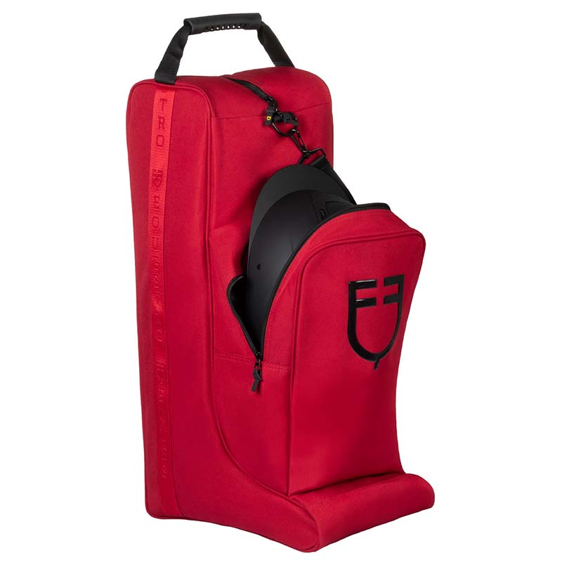 Equestro Stiefel- und Helm-Tasche mit Schultergurt - 3245