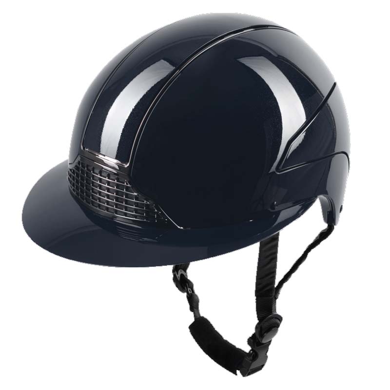 Reithelm SWING H24 Lady Glossy mit breitem Schirm - 3255