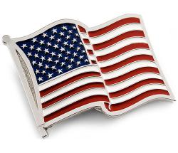 WESTERN-SCHNALLE FLAGGE U.A.S - 4178