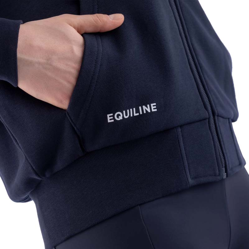 Equiline Damen Kapuzenjacke Baumwolle Full Zip CORGIA - 9221