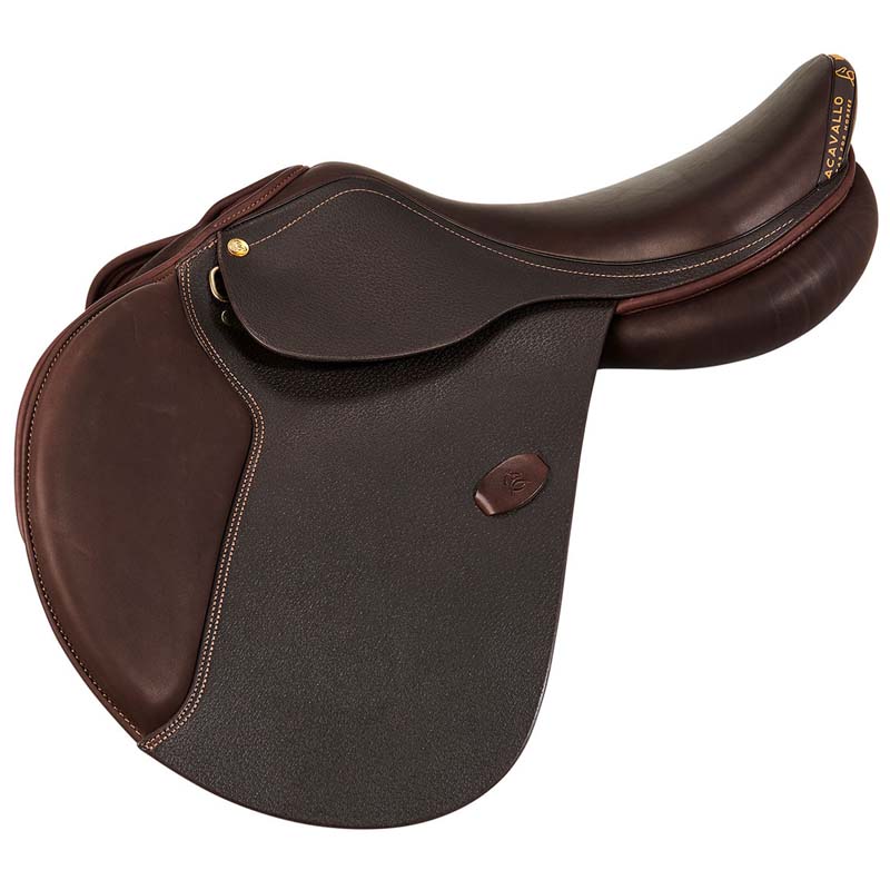 Acavallo Jumping Sattel Veneziano Modell mit Einstellbarem Gullet - 2835