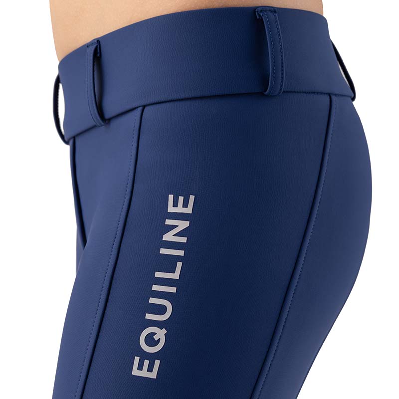 Equiline Mädchen Thermo-Reitleggings Full Grip mit Fleecefutter - 9226