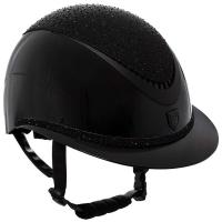 EQUESTRO LUXURY WIDE VISOR REITHELM MIT KRISTALLEN