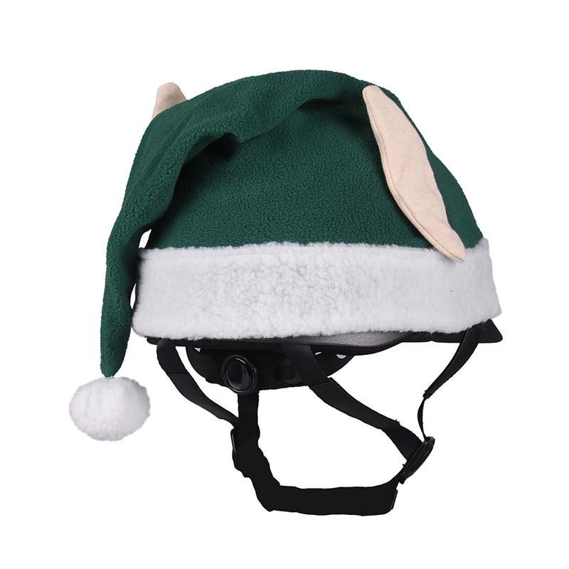 Weihnachts-helmÜberzug in elfenform fÜr reiter - 9314