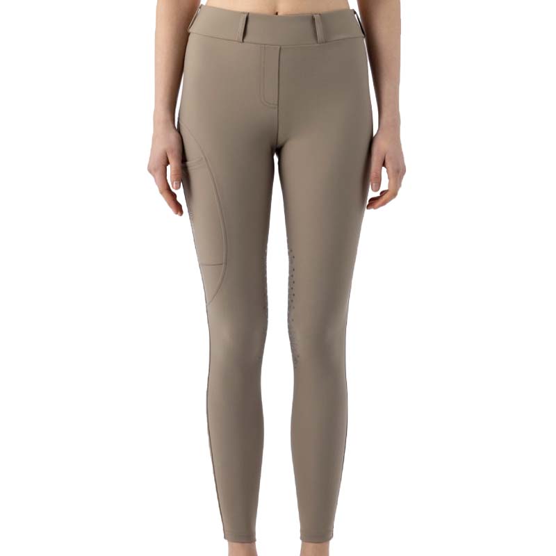 Damen Reitleggings mit hohem Bund Equiline EDNAK Knie-Grip - 9240