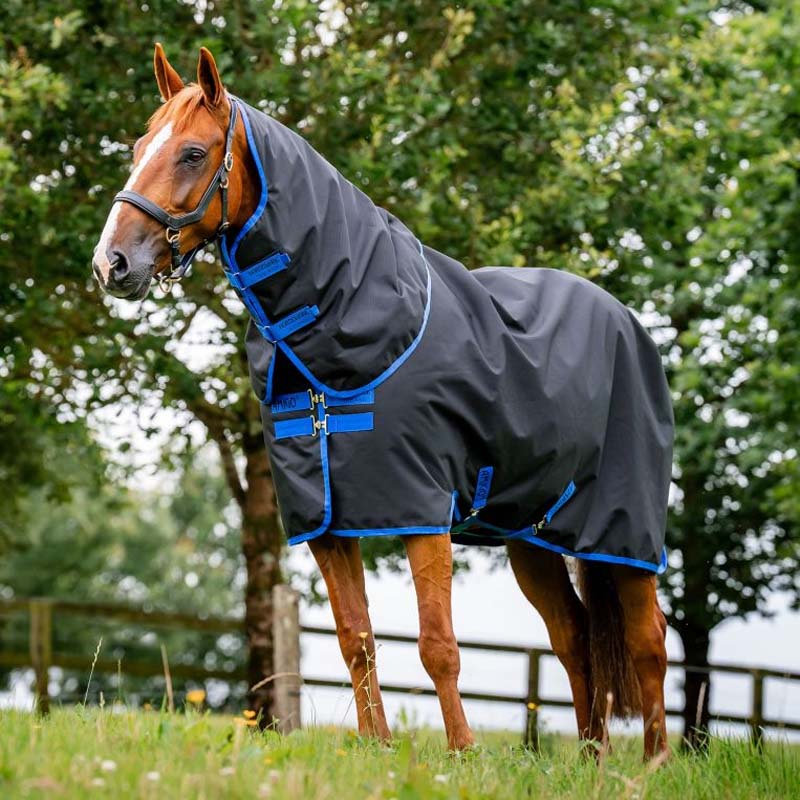 Wasserdichte Outdoordecke mit Halsteil von Horseware Amigo Ripstop 900D Plus 0g - 0442