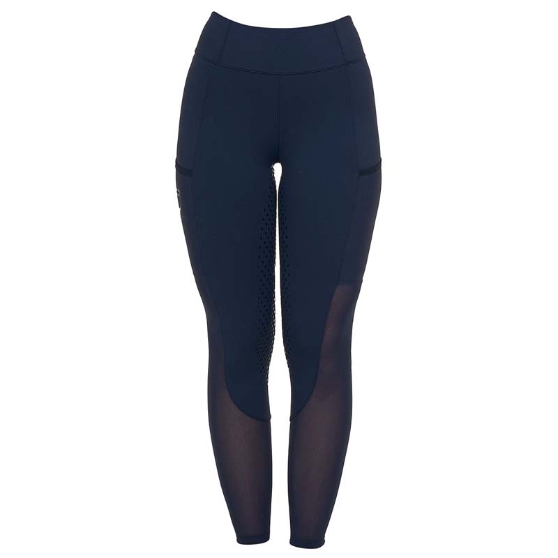 Damen Reitleggings Equestro Mesh Full Grip Sommer - 9810