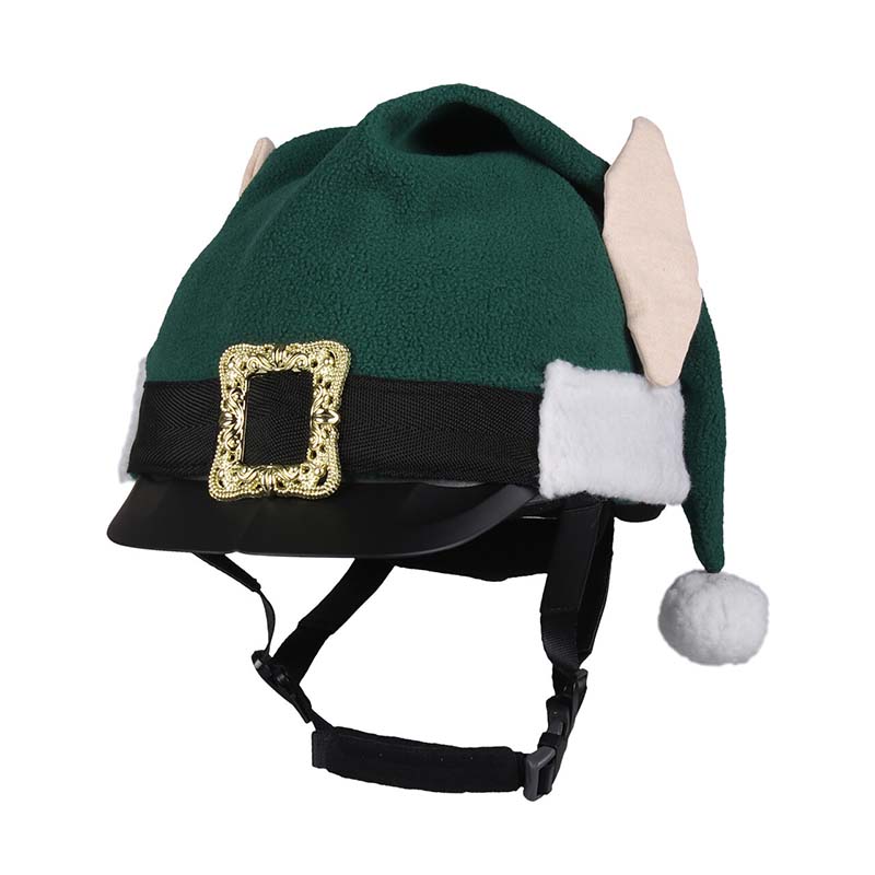 Weihnachts-helmÜberzug in elfenform fÜr reiter - 9314