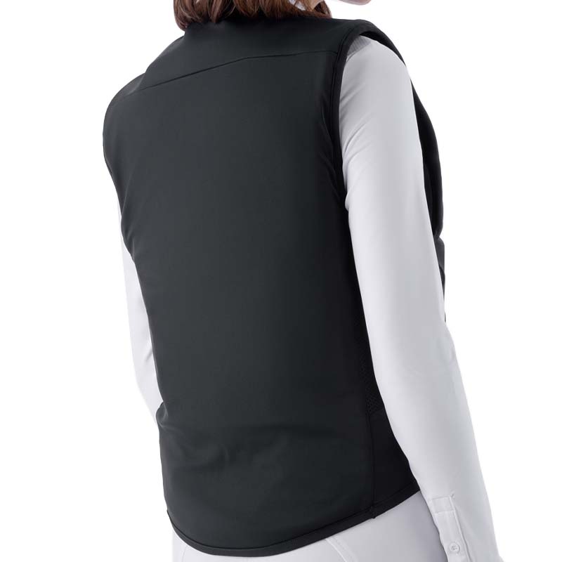 Equiline BELMOVE L2 Airbag-Sicherheitsweste mit abnehmbarem Bezug für Reitsport und Springreiten - 5550