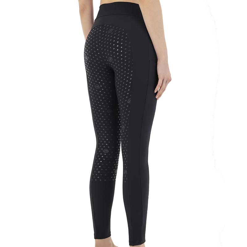 Equiline Damen-Reitleggings Full Grip mit Rippstruktur - 9224