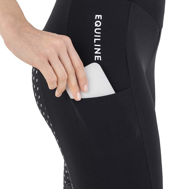 Equiline Damen-Reitleggings Full Grip mit Rippstruktur - 9224