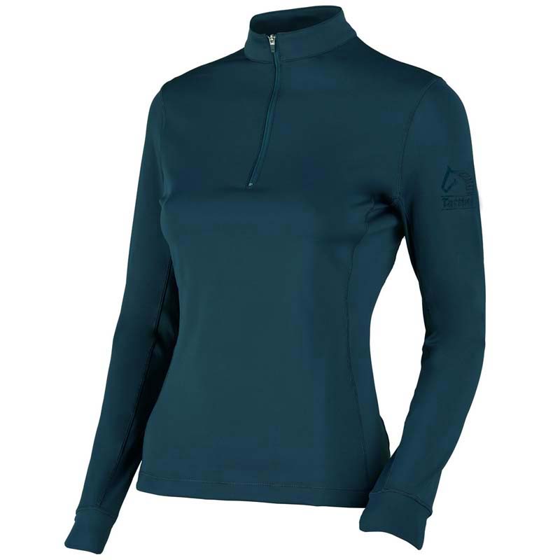 Winter damen-reitpolo tattini agatea, langarm aus technisches material