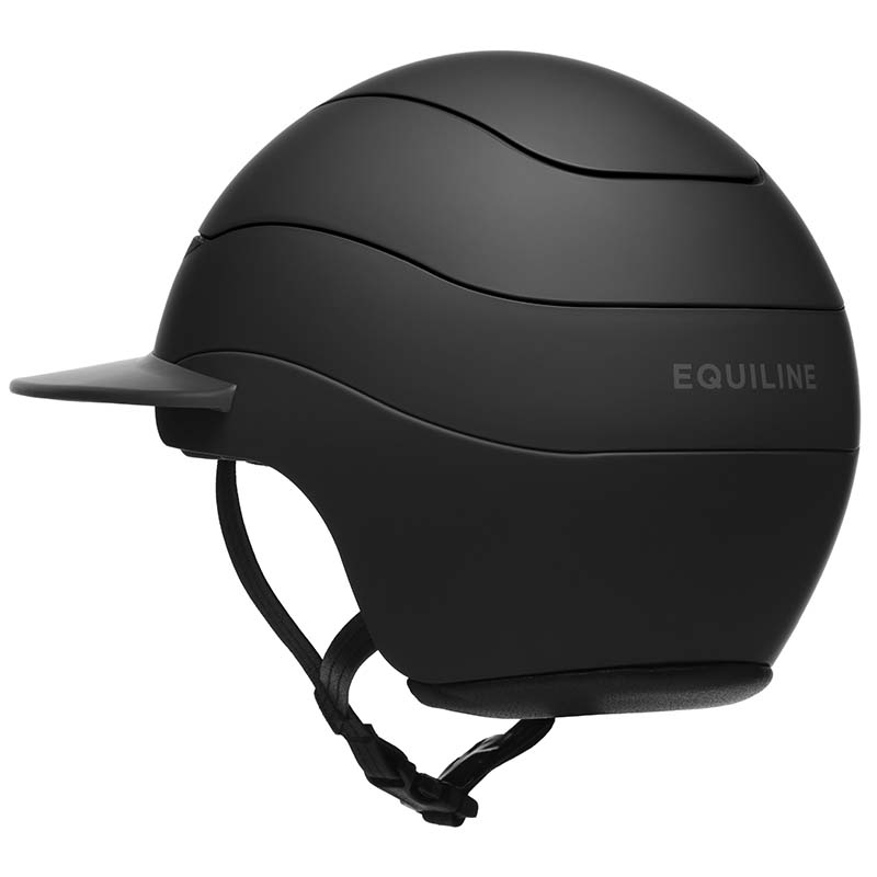 Equiline Xanto Reithelm Matt mit Breitem Visier - 3365