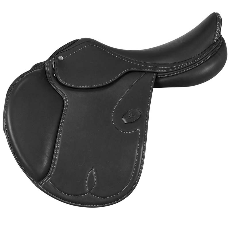 Acavallo spring sattel botticelli modell mit einstellbarem gullet
