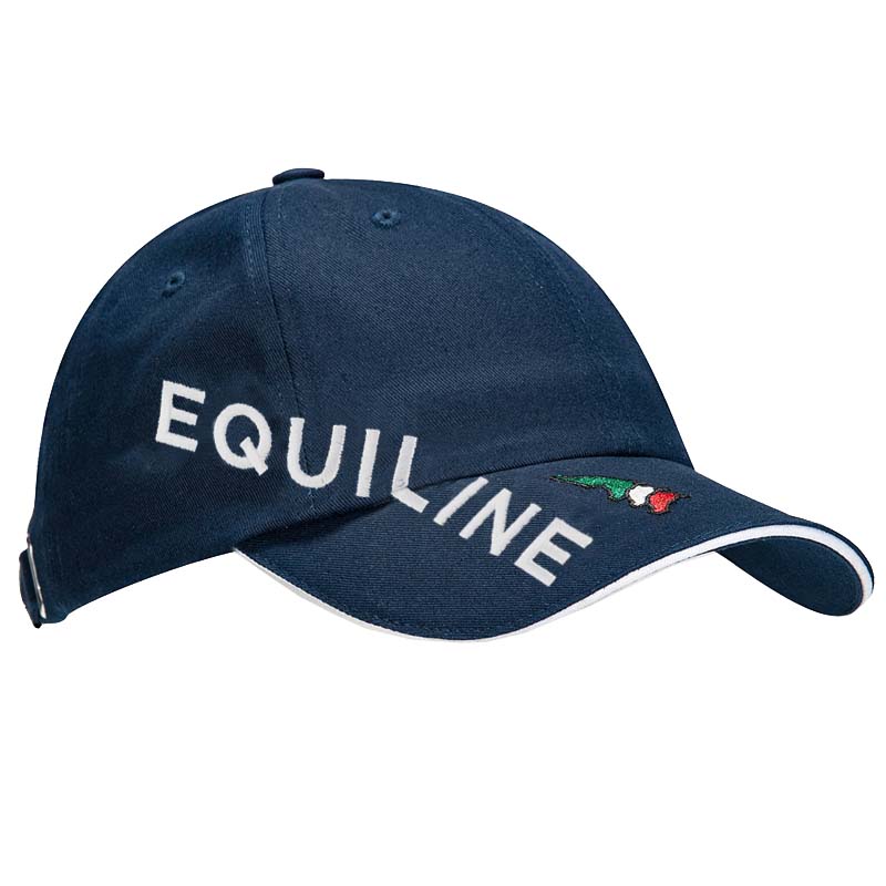 Equiline Unisex Mutze aus Baumwolle Modell Logo