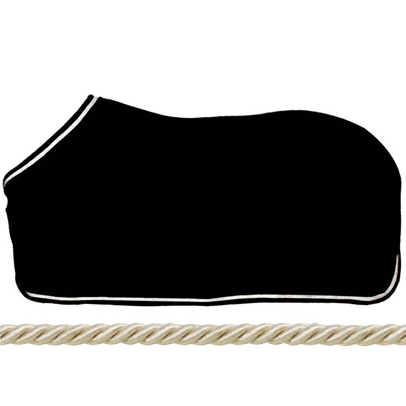 Kunden equiline decke mit kordeln