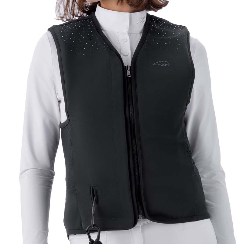 Equiline belmove strass l2 airbag-sicherheitsweste für springreiten