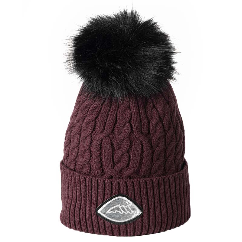 Equiline Strickmütze mit Pom Pom - 9818