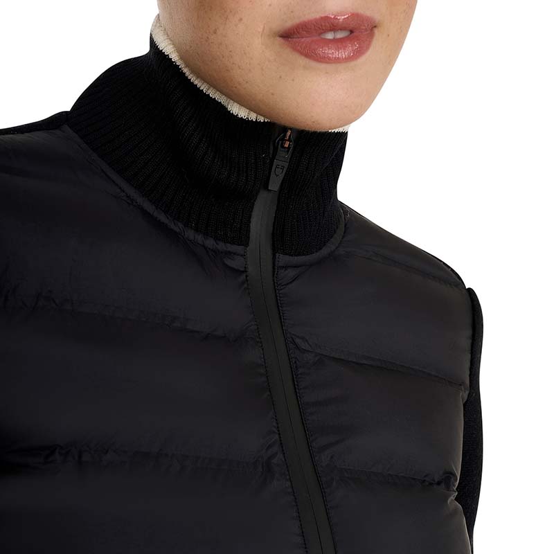 Equestro Damen-Pufferjacke mit Strickeinsätzen - 9851