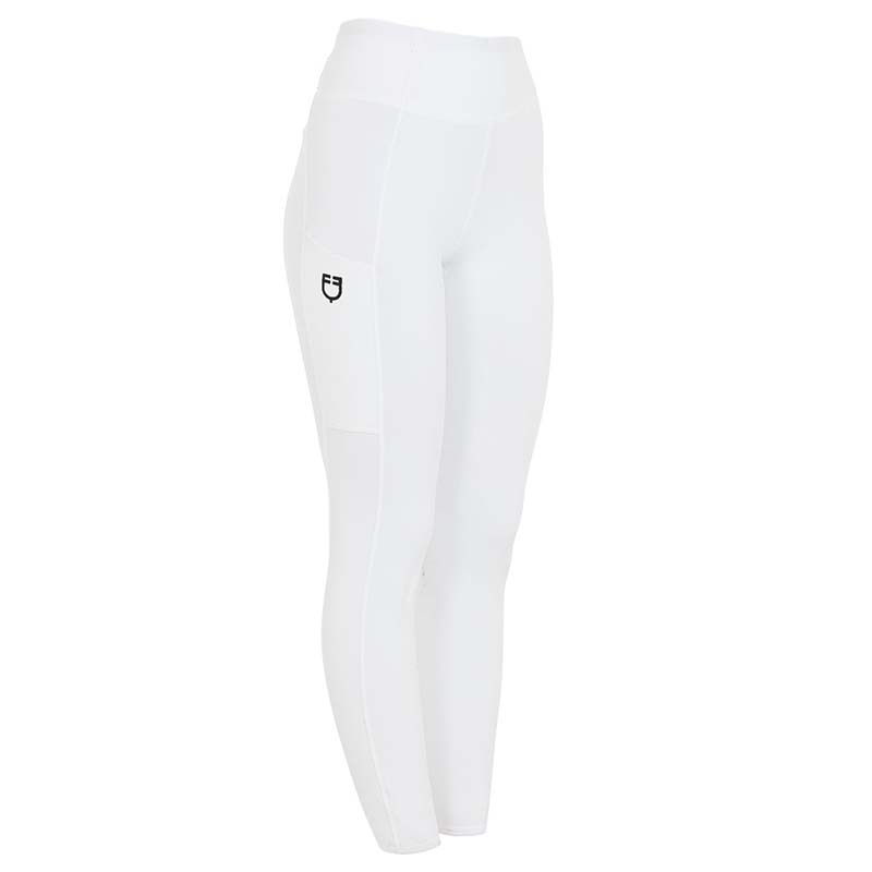 Equestro damen-reitleggings mit hohem bund full grip