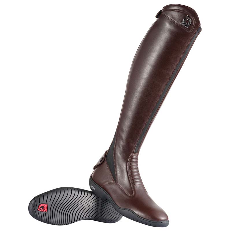 Reitstiefel Tattini SEGUGIO aus Leder mit ergonomischer Sohle - 3683