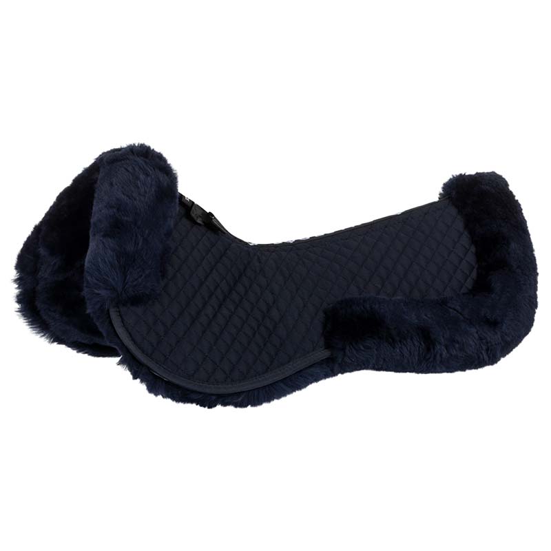 Equestro Widerristpolster / Ausgleichspad aus Baumwolle und Lammfell - 2949