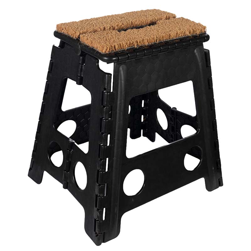 Klapphocker mit Fußmatte - 7835