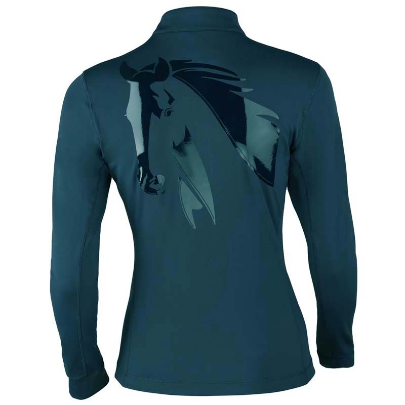 Winter Damen-Reitpolo Tattini Agatea, Langarm aus technisches Material - 3532