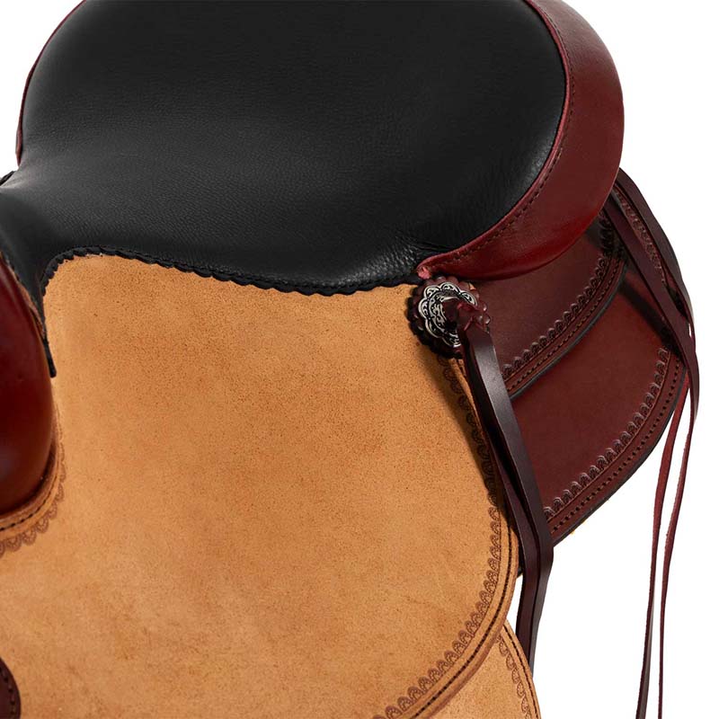 Western-Sattel Garland All Round border #1 mit rundem Skirt - 4851
