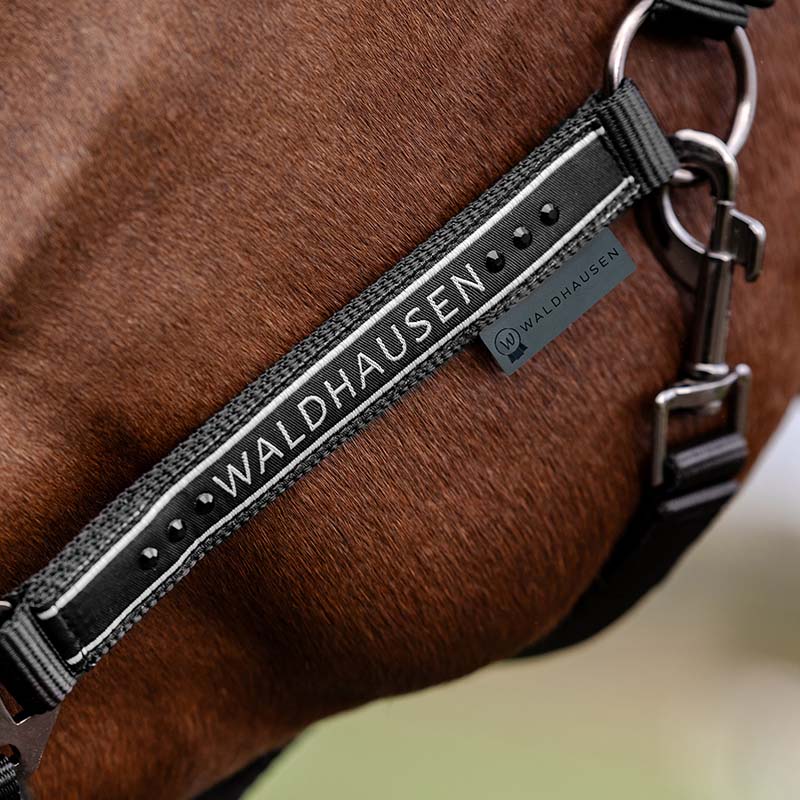 Eleganter Weicher Halter mit Glitzer Satinfaser - 0348