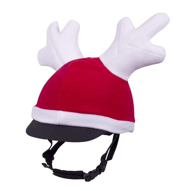 Weihnachts-helmÜberzug mit rentierohren - 9316