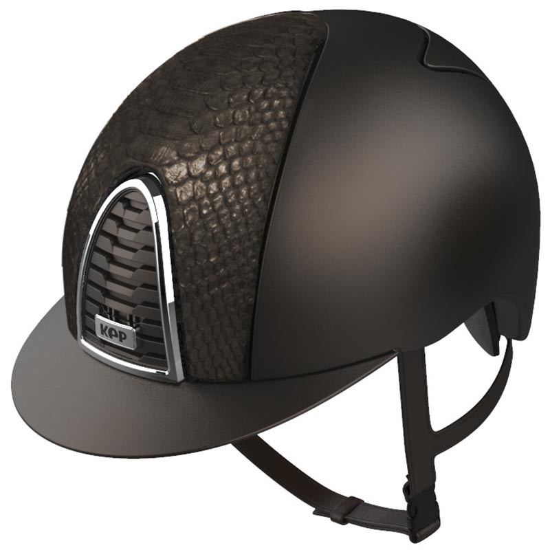 Helm Kep Italia Modell Cromo 2.0 Textile mit Schlangenleder - 2089