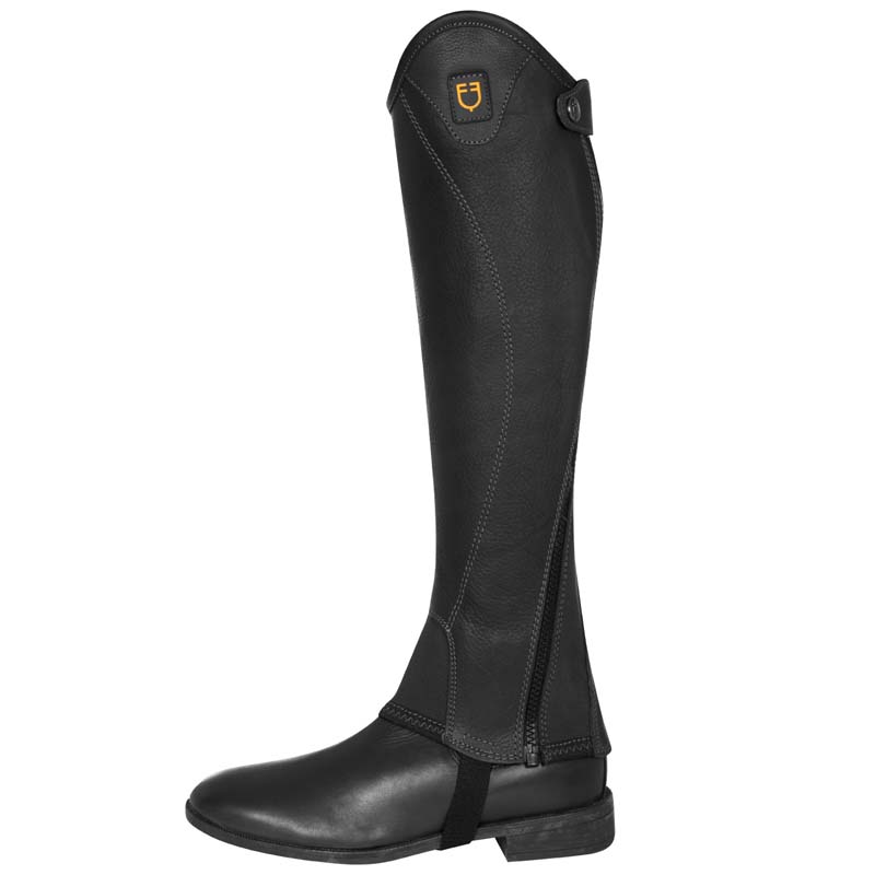 Leder Unisex Gamaschen Magellano Modell mit Seitlichem Reißverschluss - 2290