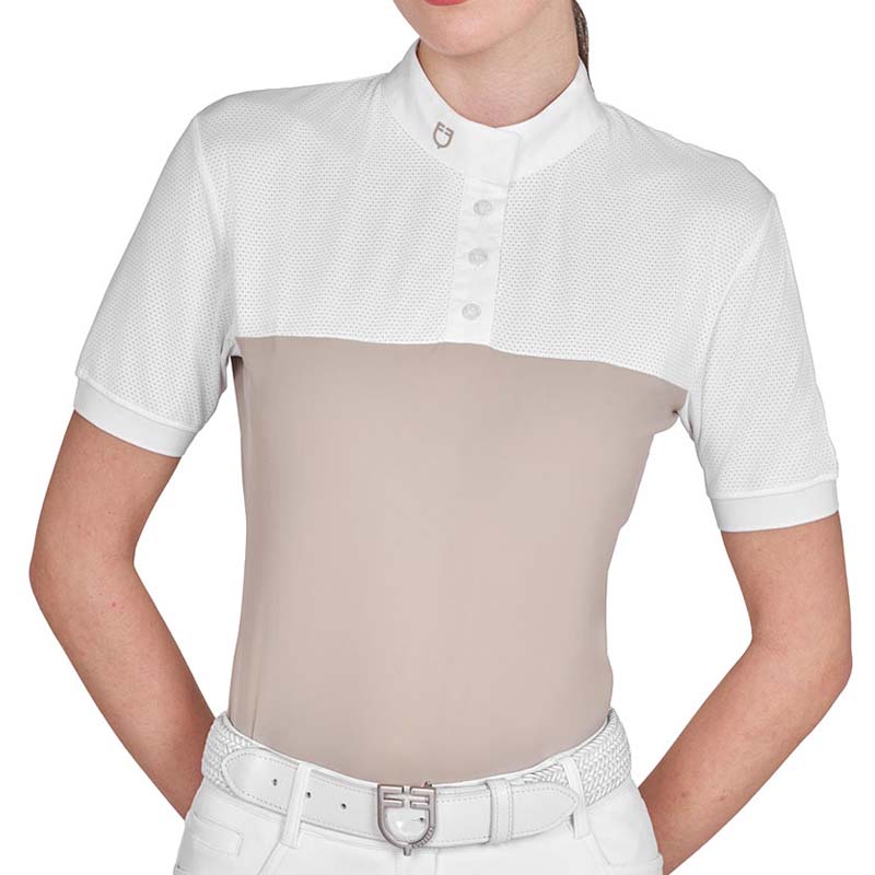 Damen Equestro Mesh Wettbewerbs-Poloshirt - 3512
