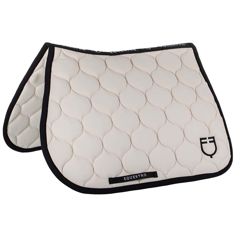 Equestro Jumping Gestepptes Sattelpad Black Line Edition - 3626