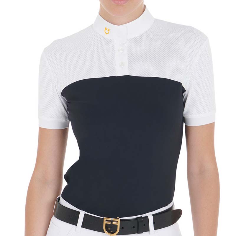 Damen Equestro Mesh Wettbewerbs-Poloshirt - 3512