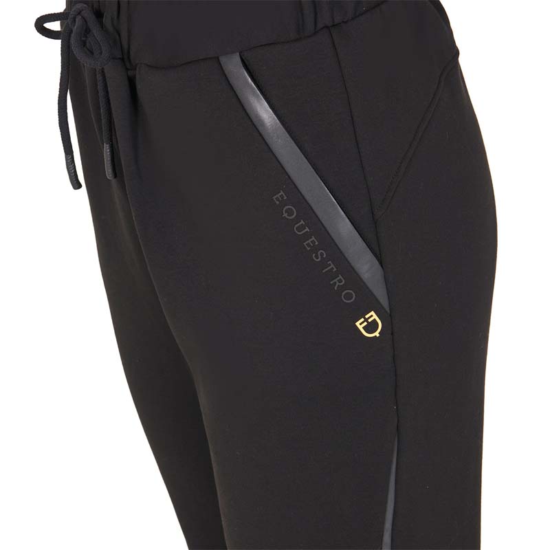 Equestro Damen Thermo-Überziehhose aus Fleece - 9779
