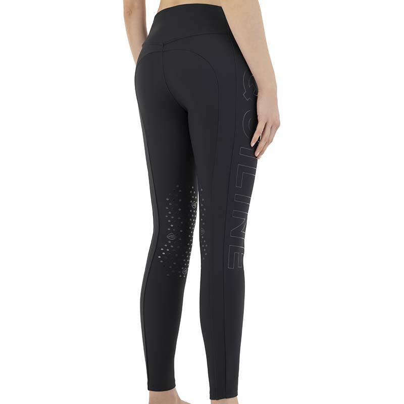 Equiline Damen-Winterreitleggings Knee Grip mit Microfleece-Innenseite - 9276