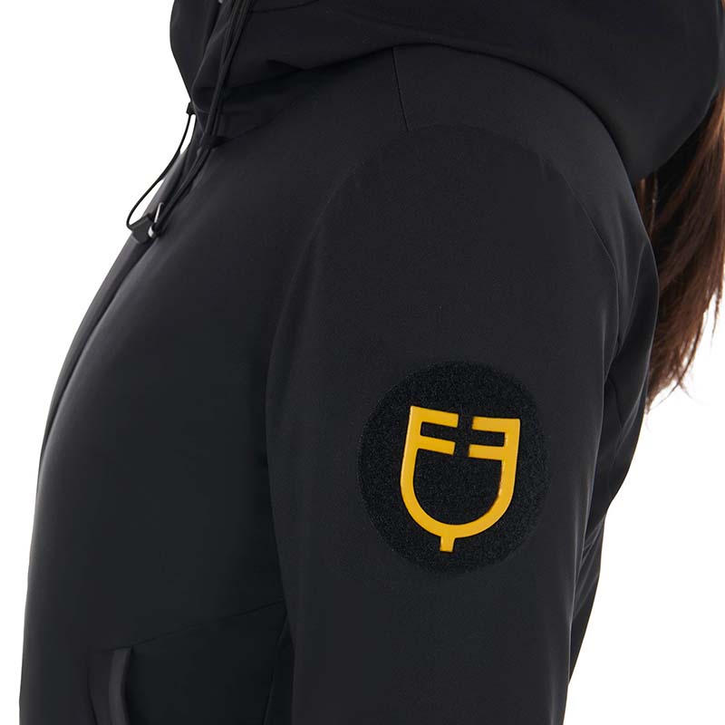 Equestro Kurze Winterjacke für Damen, Wasserdicht und Winddicht - 9732