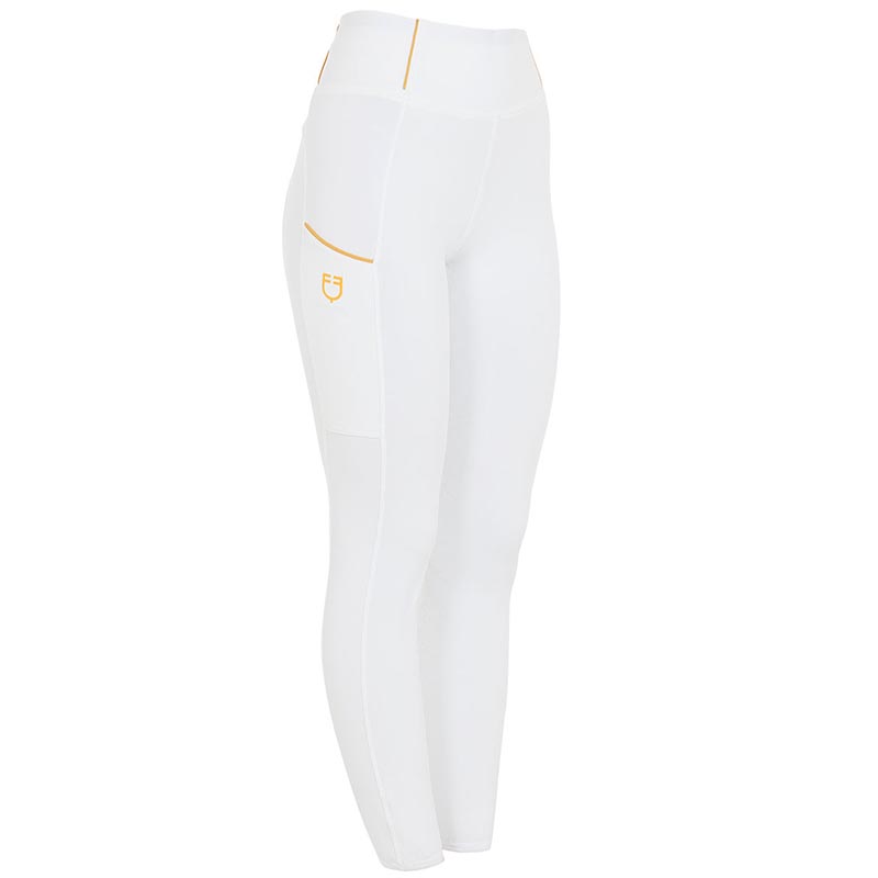 Equestro Damen-Reitleggings mit Hohem Bund Full Grip - 3478